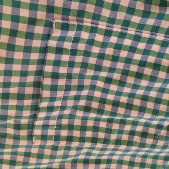 Banana Republic - Men's short sleeve button down - Size L - gingham check - Picture 3 of 4